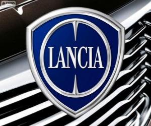 yapboz Lancia logo, İtalyan marka